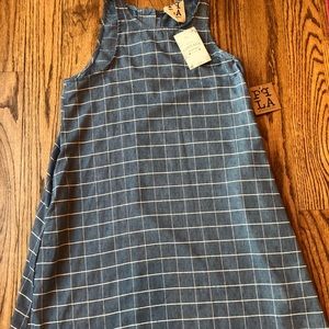 DENIM BLUE OFF THE GRID DRESS👗